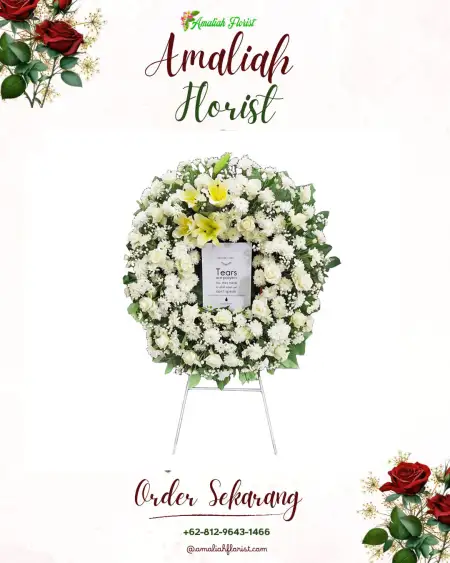 Krans Bunga Duka Magahayu Selatan